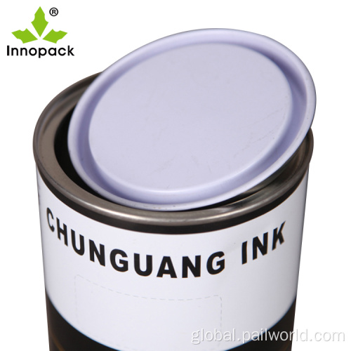  empty quart metal paint cans with lids Manufactory